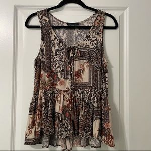 Boho Sleeveless Blouse